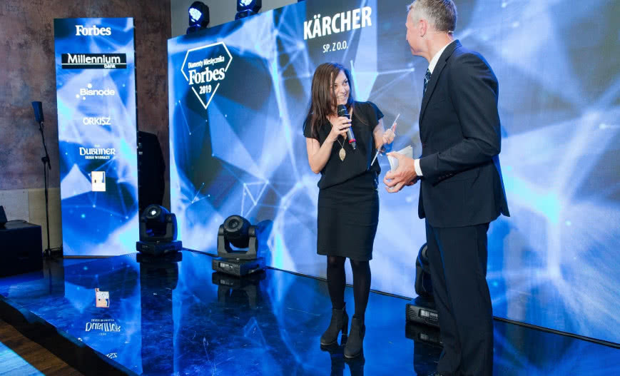 Kärcher z tytułem Diament Forbesa 2019
