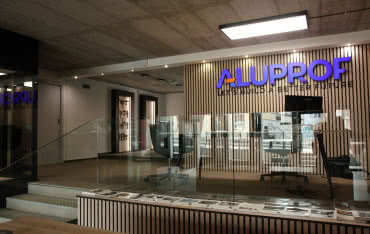Nowy showroom Aluprof System Czech w Pradze