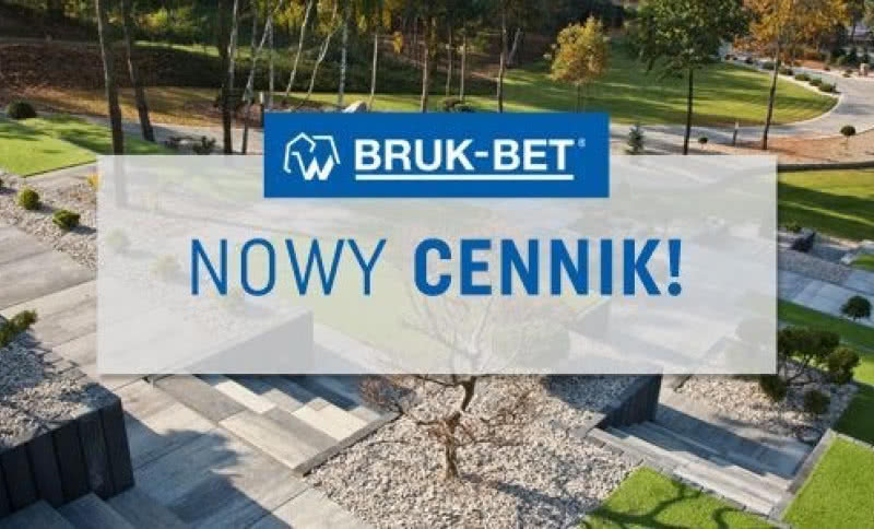Nowy cennik produktów Bruk-Bet