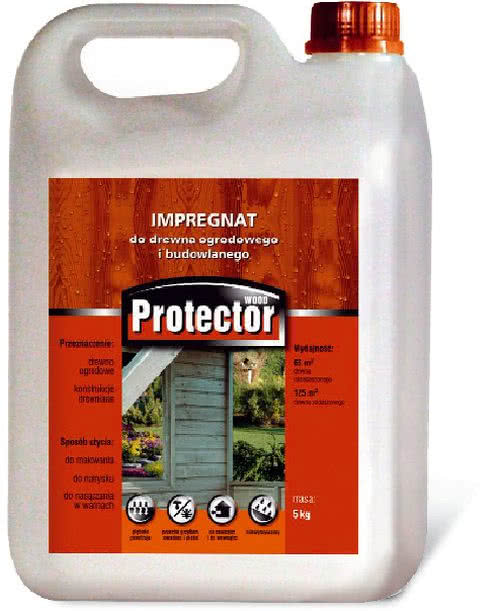 Impregnat do drewna ogrodowego i budowlanego Wood Protector