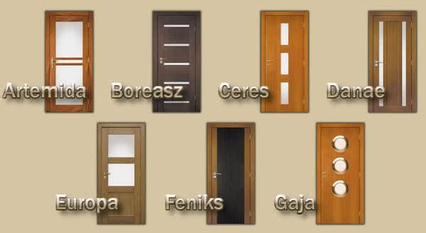 Drzwi wewnętrzne i zewnętrzne