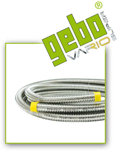 System podłączeń hydraulicznych Gebo SuperVario
