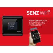 Raychem SENZ WIFI – nowy termostat do ogrzewania podłogowego z ekranem dotykowym